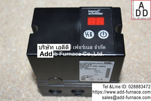 Kromschroeder Ignition Control Unit Centralina Bruciatore Automatico KROM IFD 258-5/1W - Nuova, Per Caldaie O Sistemi Riscaldamento Controllo Bruciatore Krom Ifd 258